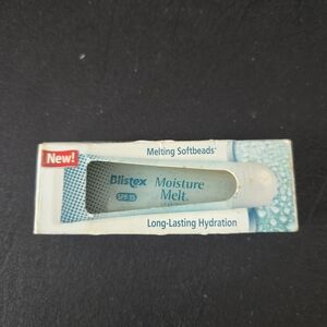 NIP Blistex Moisture Melt Lip Protection Sunscreen SPF 15 Shea Butter Aloe .35oz